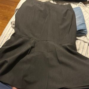 Women’s black flare skirt